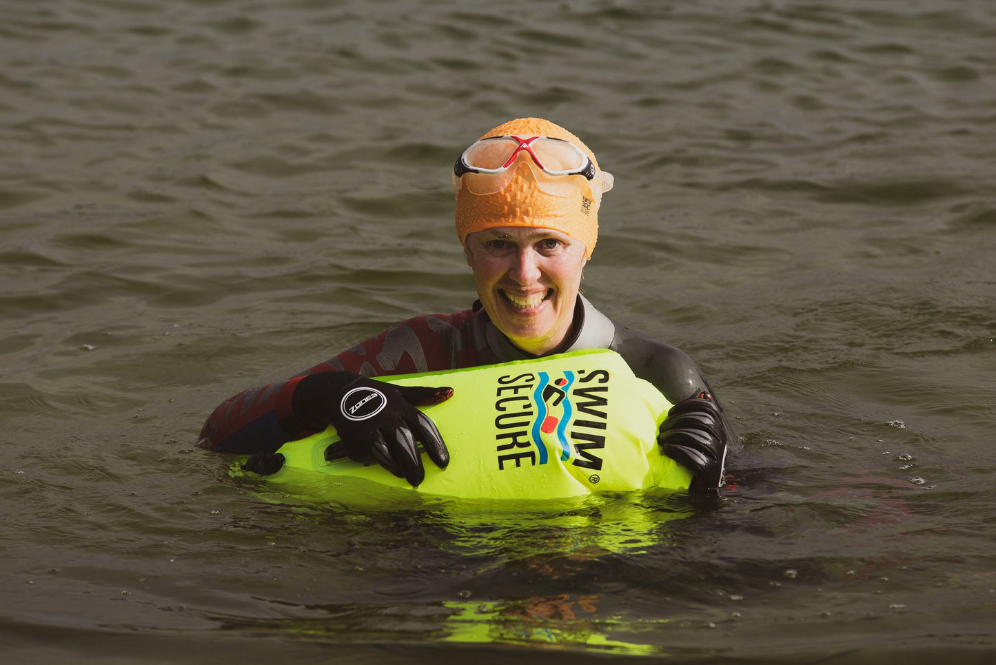 Citrus 28L Dry Bag Swim Buoy