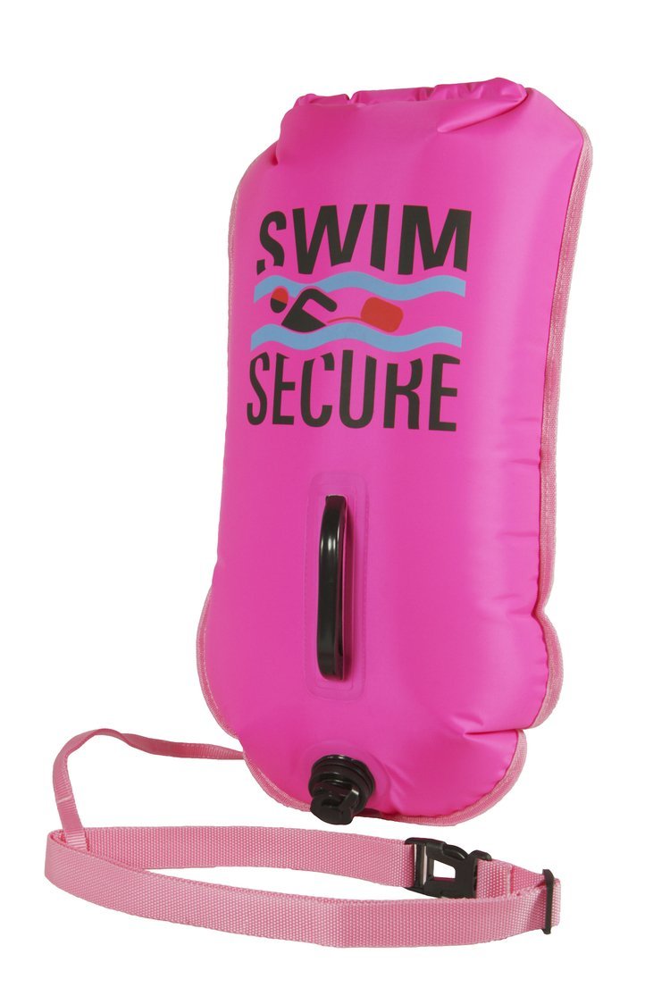 Pink 28L Dry Bag Swim Buoy