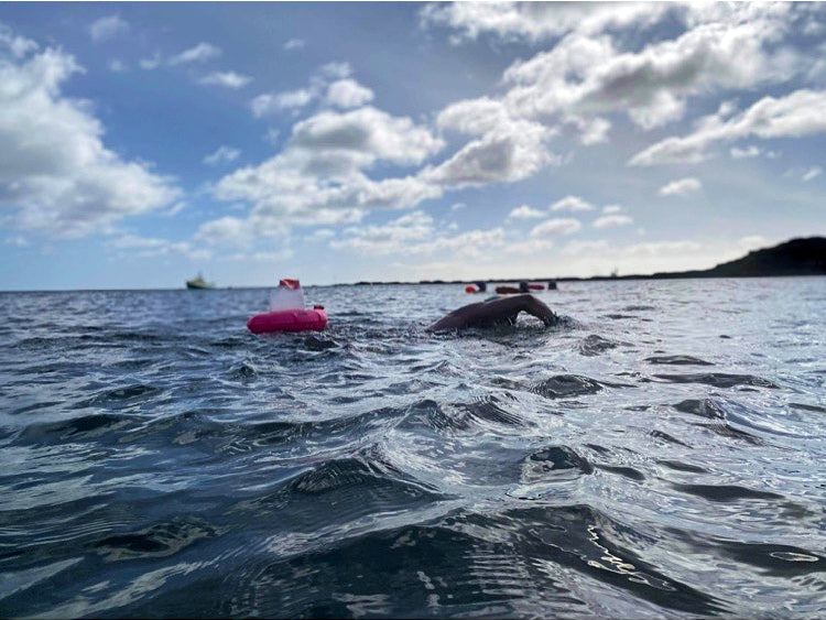 Tow Donut Swim Buoy - Pink