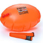Tow Float Swim Safety Buoy – Ultra-Light, High-Visibility, Dual-Air Chamber Swim Buoy with Adjustable Waist Belt for Open Water Safety